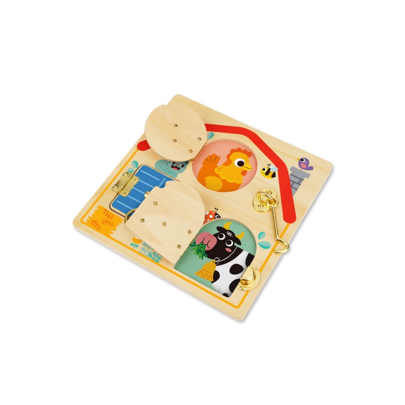 Tooky Toy Activity Board "Κλειδώματα"