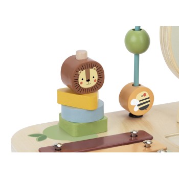 Tooky Toy Ξύλινο Τραπεζάκι Δραστηριοτήτων "Δασος"