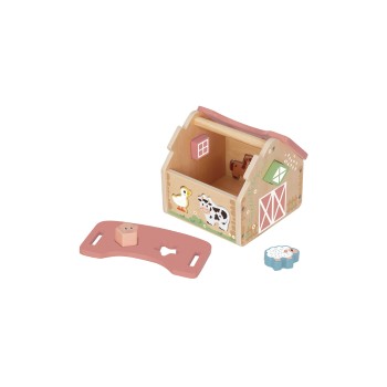 Tooky Toy Ξύλινη Φάρμα Σχήματα Ταξινόμησης 