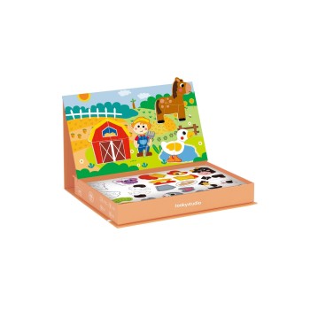 Tooky Toy Magnetic Box "Φάρμα"