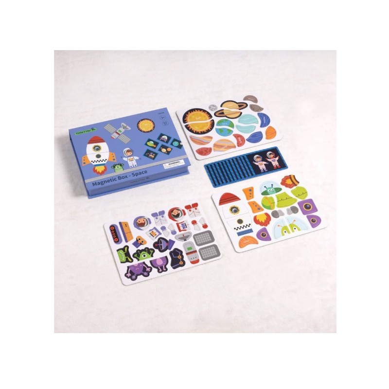 Tooky Toy Magnetic Box "Διάστημα"