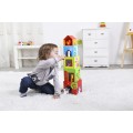 Tooky Toy Κύβοι  Στοιβαξης Με Ξύλινες Φιγούρες "Φάρμα"